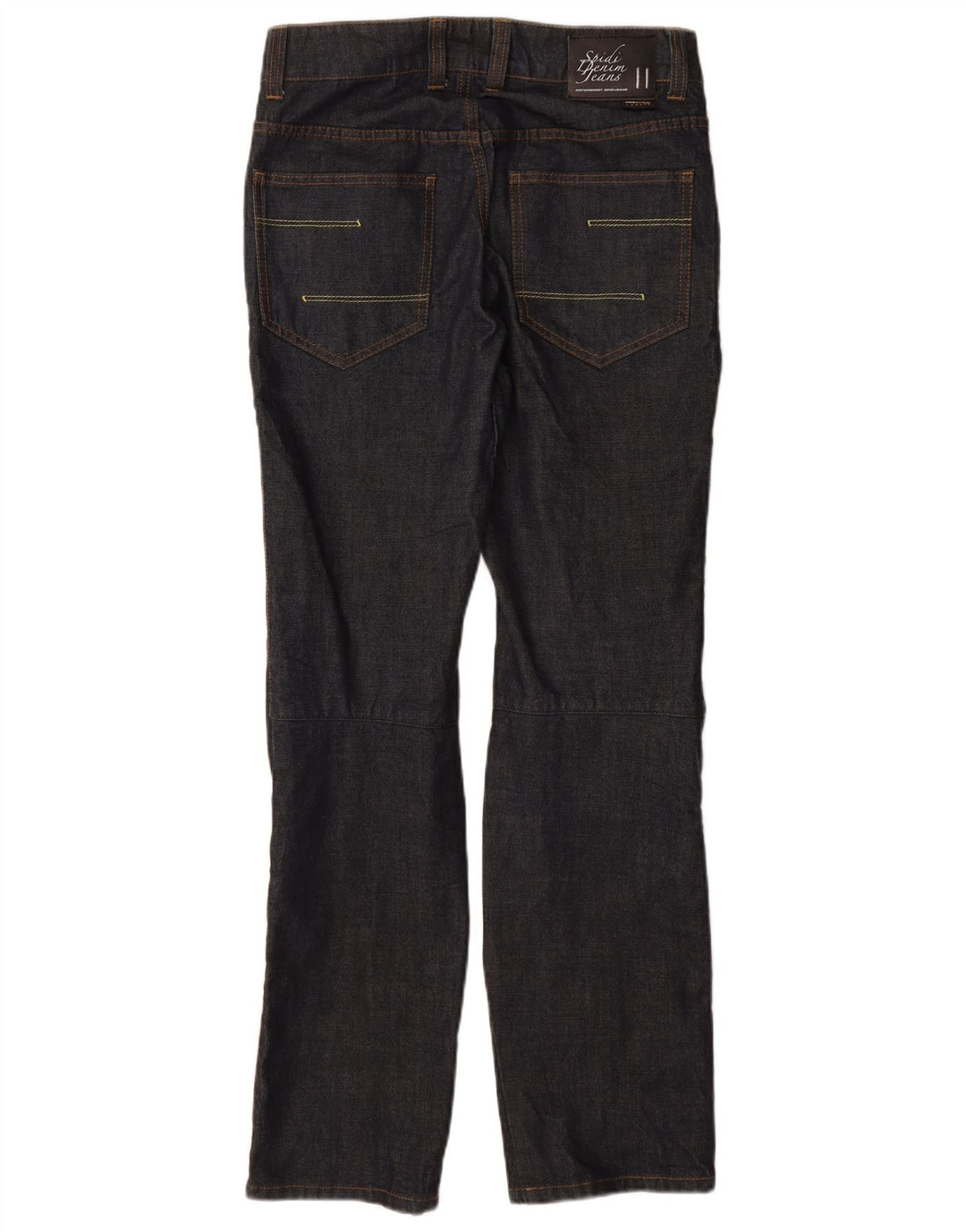 Spidi Herren Straight Jeans W31 L33 Marineblaue Baumwolle