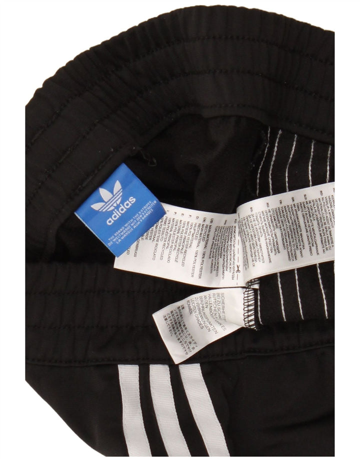 Adidas Womens Sport Shorts UK 10 Small  Black Polyester