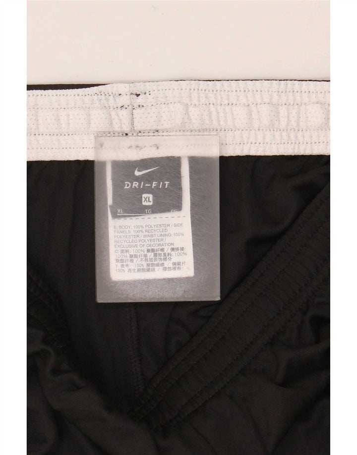 Nike Herren Dri Fit Sport Shorts XL Schwarz Colourblock Polyester