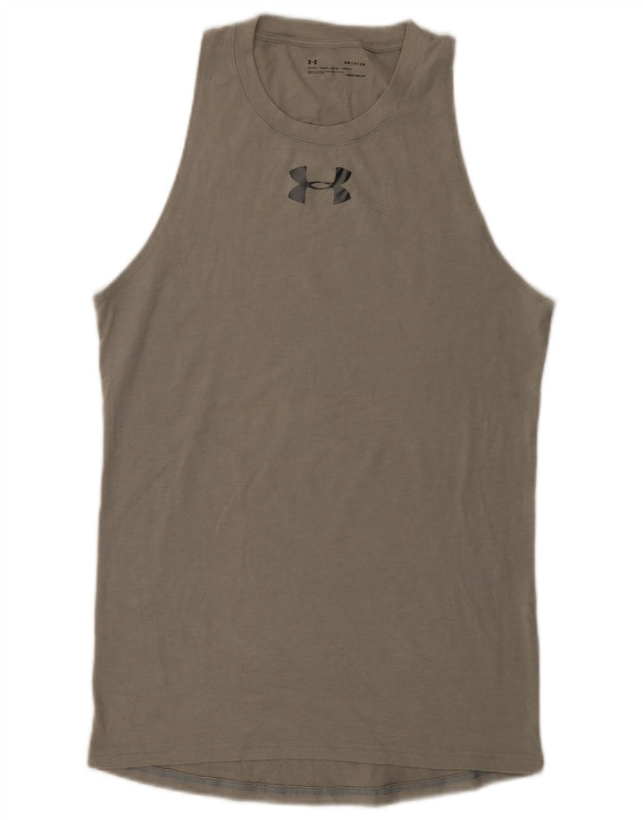 Under Armour Herren Heat Gear Grafik-Weste-Top, Größe S, Grau