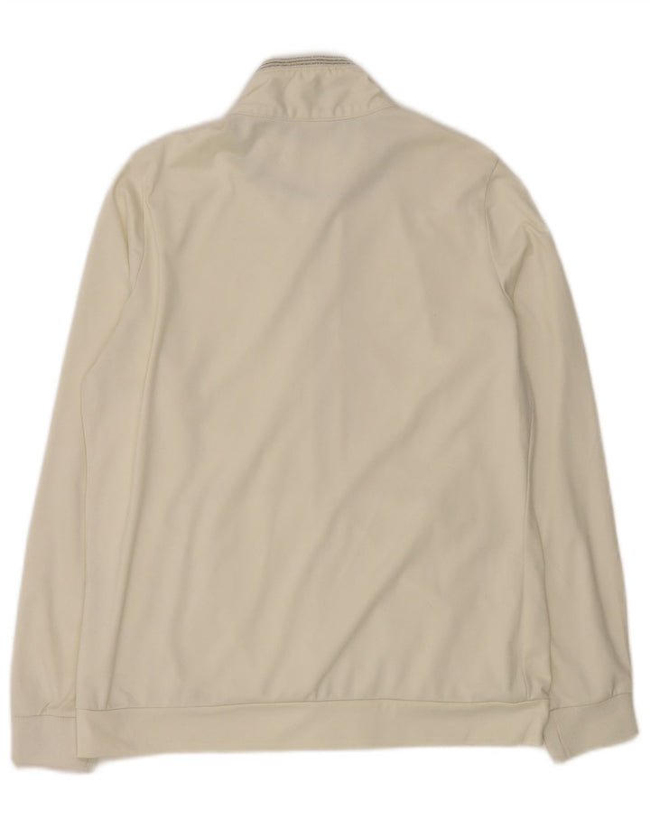 Champion Easy Fit-Trainingsanzug-Oberteil für Damen, UK 14, Mittel, gebrochenes Weiß