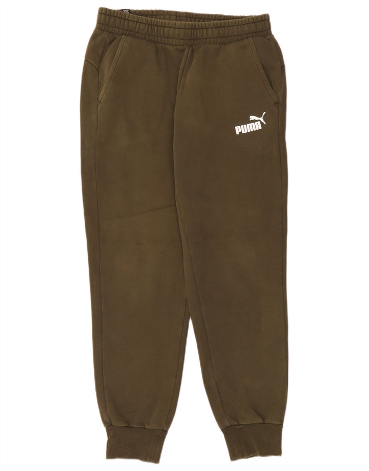 Puma Herren-Trainingshose, Jogginghose, mittlere Khaki-Baumwolle