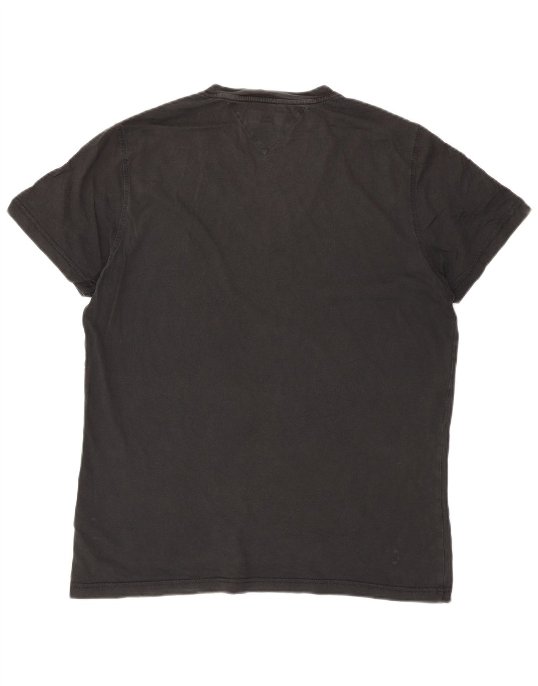 Tommy Hilfiger Herren T-Shirt Top XL Schwarz Baumwolle