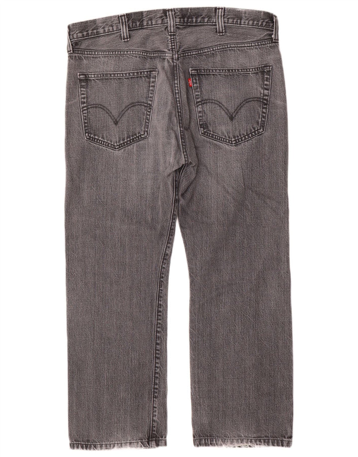 Levi's Herren Straight Jeans W38 L28 Grau