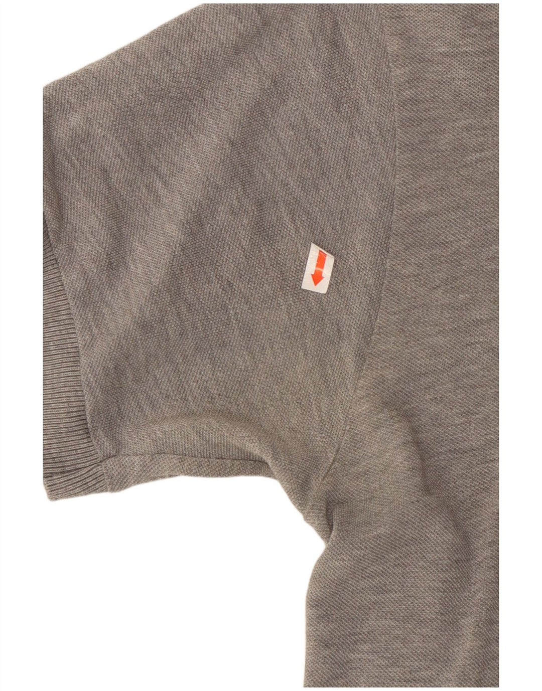 LACOSTE Herren-Poloshirt, Größe 3, klein, graue Baumwolle