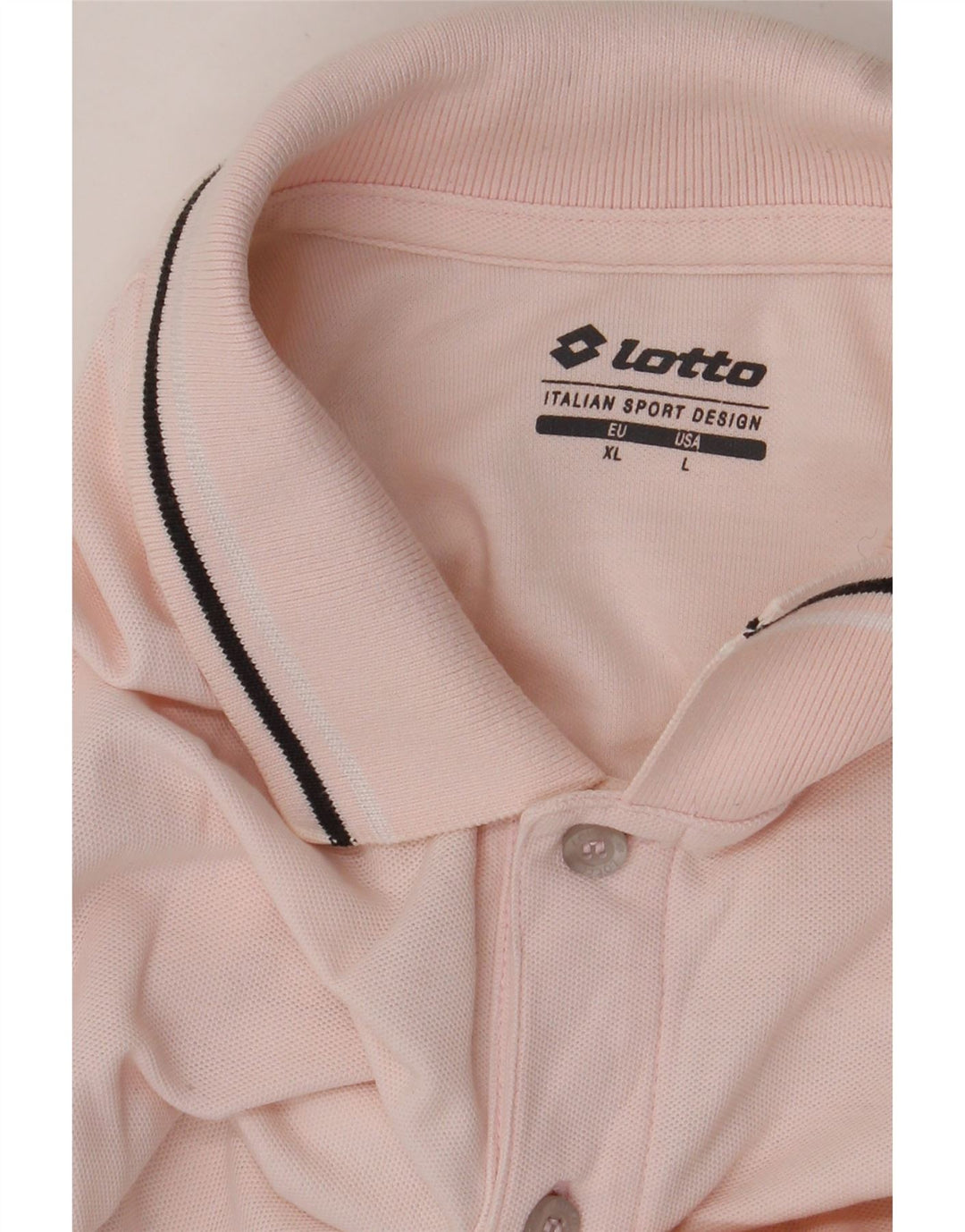 LOTTO Herren-Poloshirt, groß, Rosa