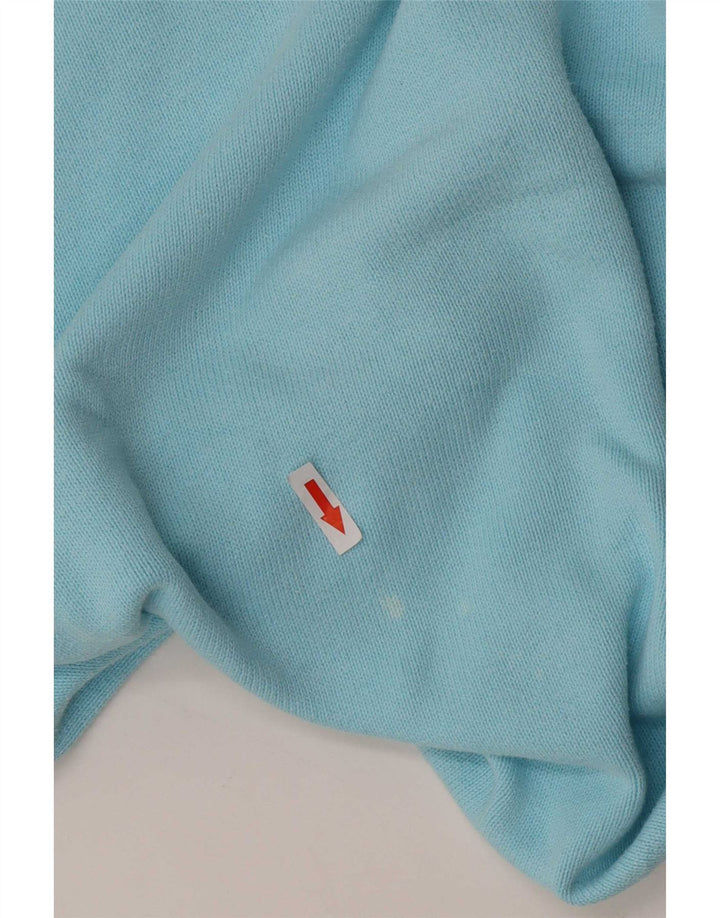 Marks & Spencer Herren Blue Harbor V-Ausschnitt Pullover Pullover Small Türkis
