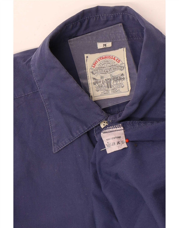 Levi's Herrenhemd aus mittelblauer Baumwolle