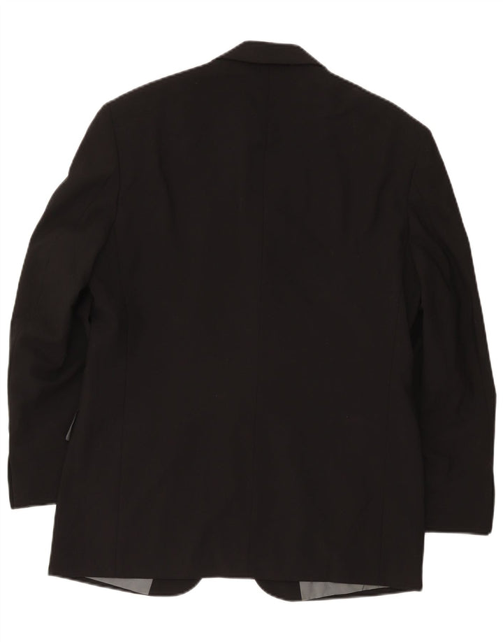 Marks & Spencer Herren-Blazer, kurz, 3 Knöpfe, Gr. 38, mittelschwarz