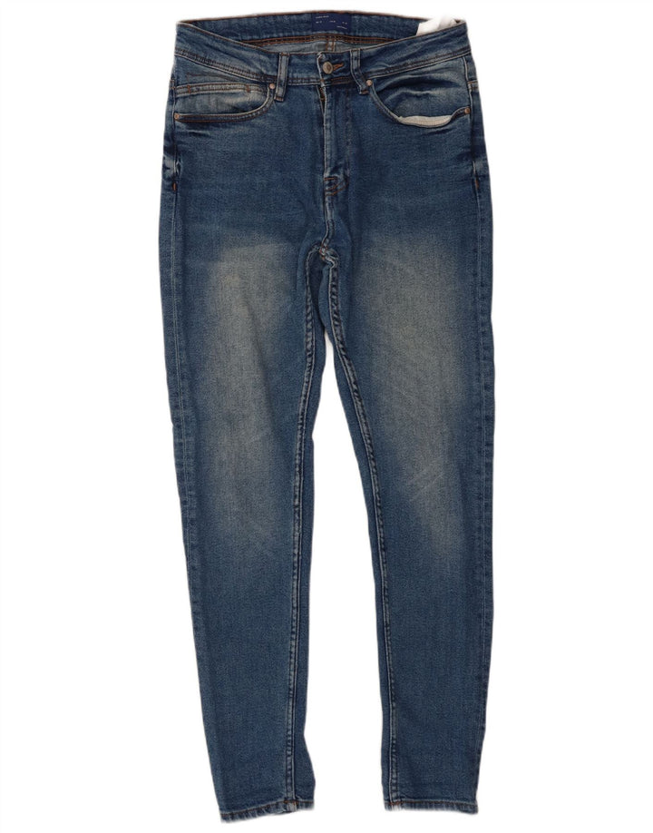 Zara Herren Skinny Jeans EU 38 Small W30 L29 Blau