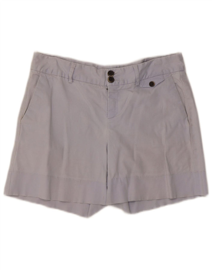 Zara Damen Chino-Shorts, Größe L, W30, Blau