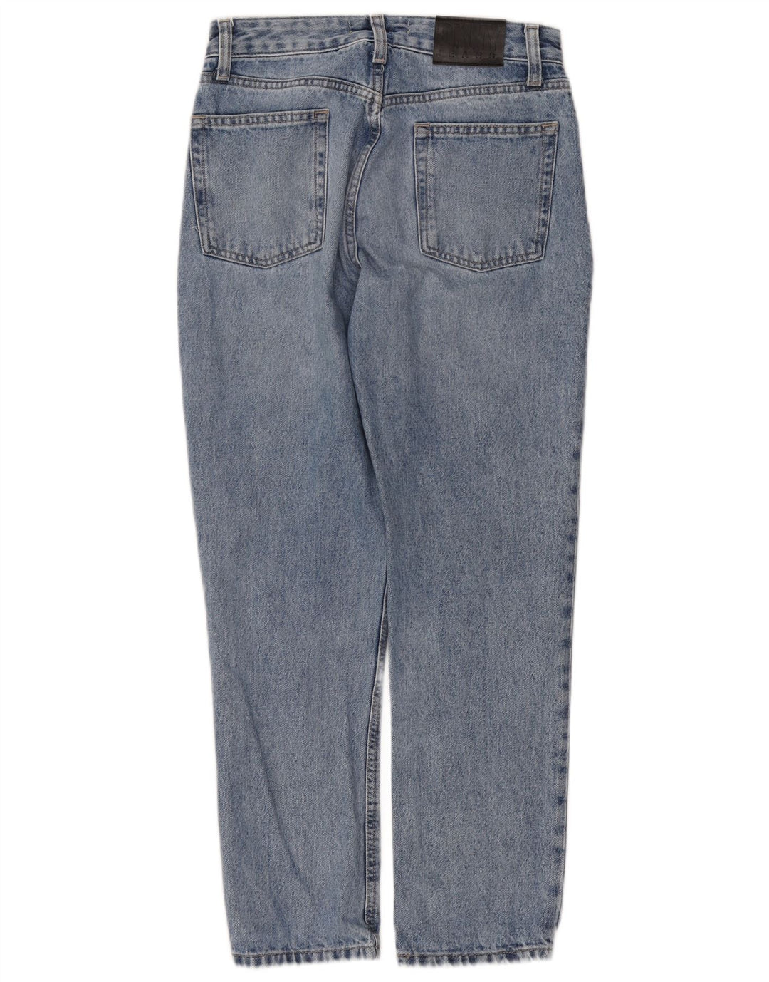 Dkny Damen High Rise Tapered Jeans W28 L27 Blaue Baumwolle