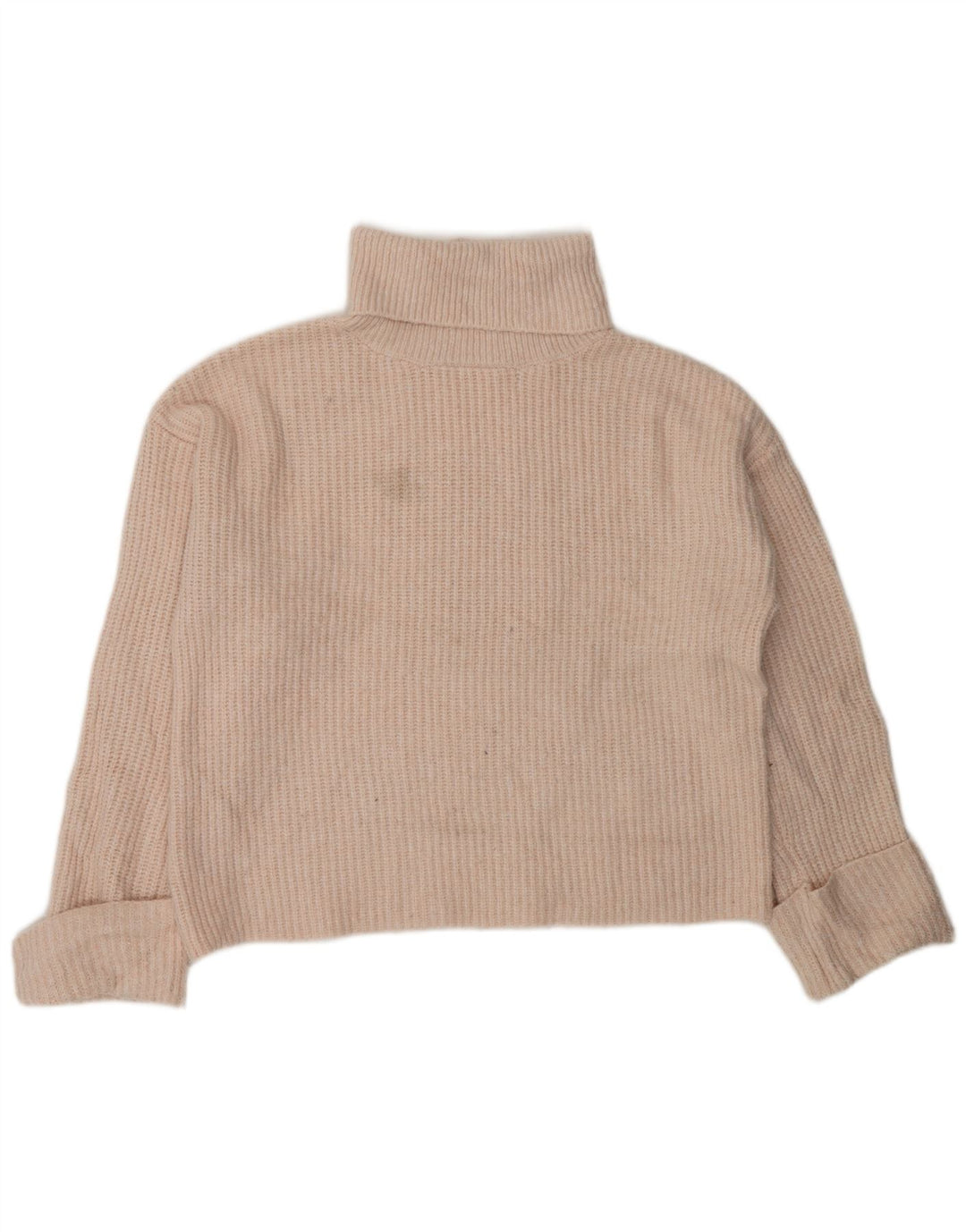 MARKS & SPENCER Rollkragenpullover für Damen, Gr. 14, Mittelrosa