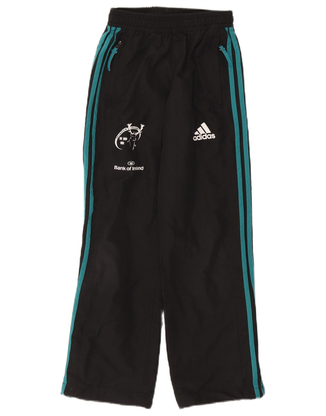 ADIDAS Jungen Munster Rugby Graphic Trainingshose, 9–10 Jahre, Schwarz
