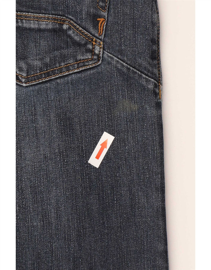 Trussardi Damen Slim Jeans W28 L30 Blau