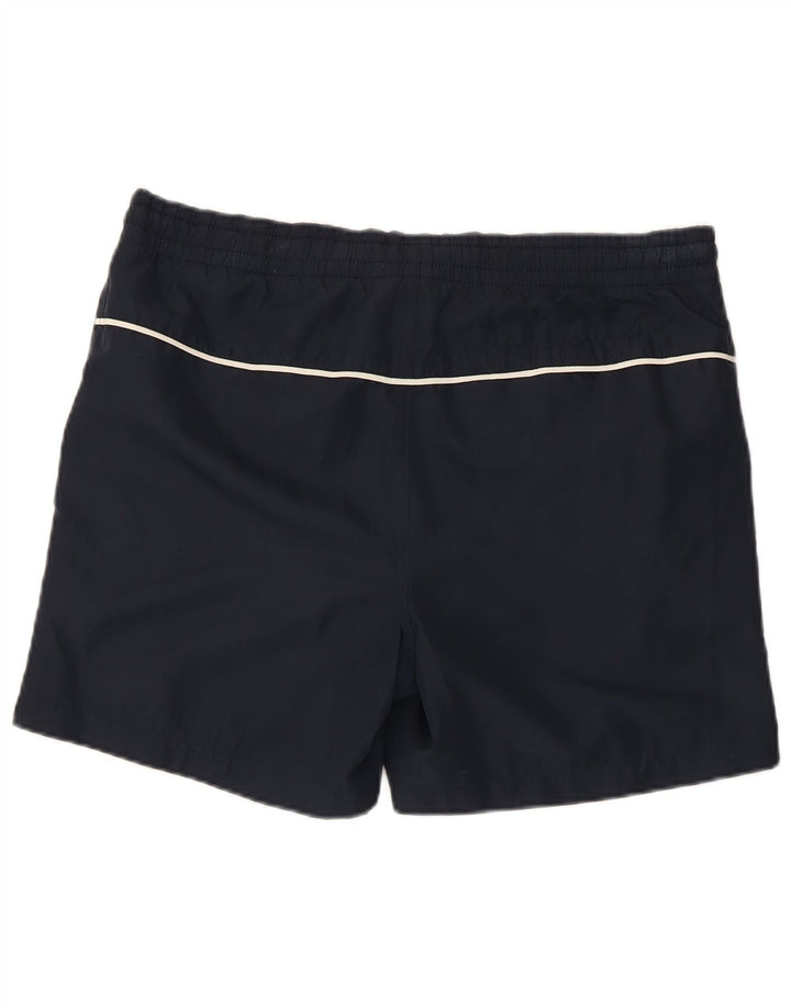 Nike Herren-Sportshorts mit Grafik, mittelgroß, marineblaues Polyester