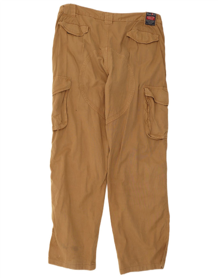Murphy & Nye Gerade Herren-Cargohose W38 L33 Beige Baumwolle