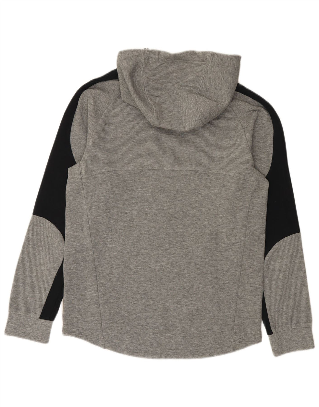 Puma Herren Kapuzenpullover, Größe S, Grau, Colourblock-Baumwolle