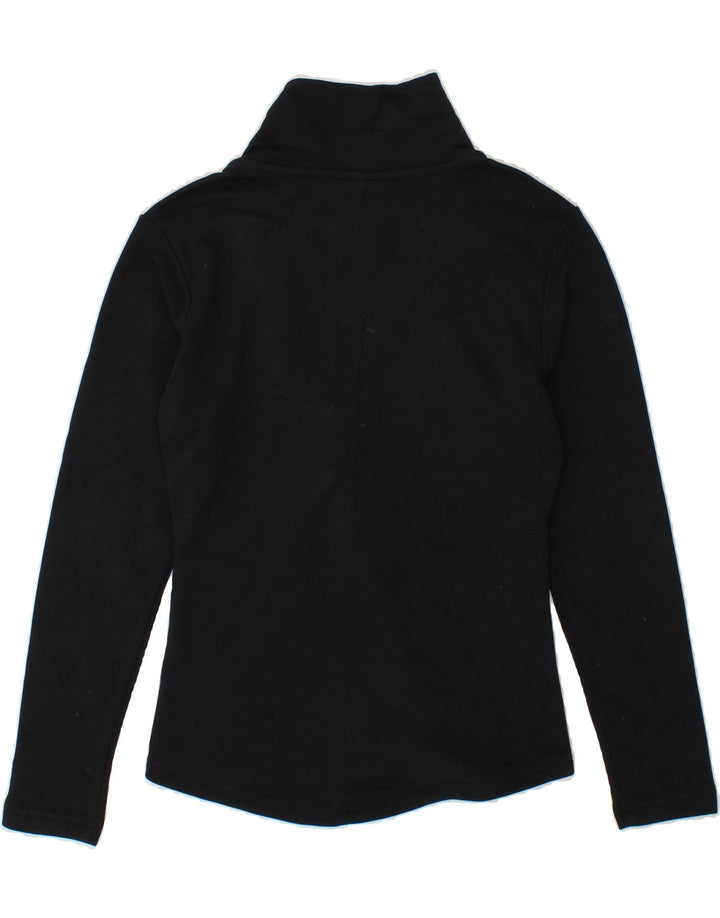 PUMA Damen Trainingsanzug Top Jacke UK 10 Small Schwarz