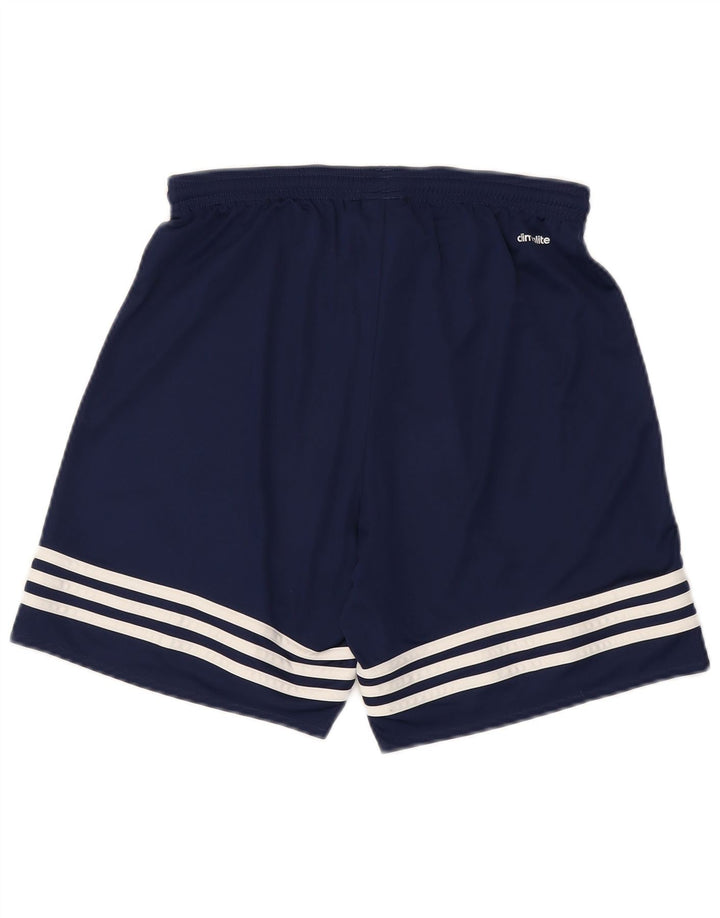 Adidas Herren Climalite Sport Shorts Small Marineblau Polyester