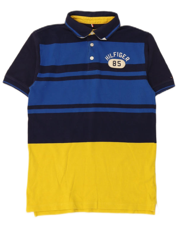 TOMMY HILFIGER Poloshirt für Jungen, 15–16 Jahre, XL, mehrfarbig, Farbblock