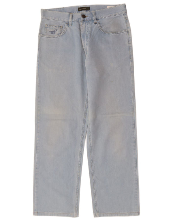 Henry Cottons Damen Straight Jeans W31 L26 Blaue Baumwolle