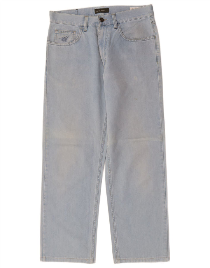 Henry Cottons Damen Straight Jeans W31 L26 Blaue Baumwolle