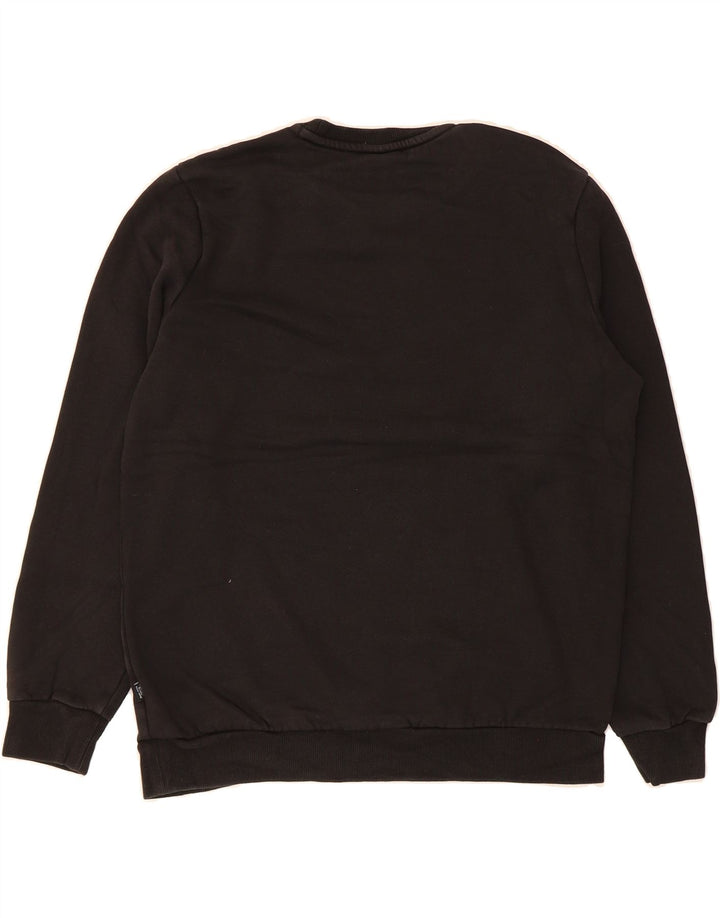 PUMA Mens Sweatshirt Jumper Medium Black Cotton Vintage Puma and Second-Hand Puma from Messina Hembry 