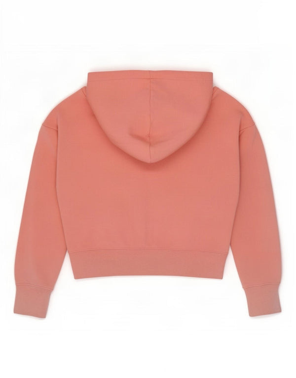 Nike Mädchen Graphic Crop Hoodie Pullover 10–11 Jahre mittelrosa Baumwolle