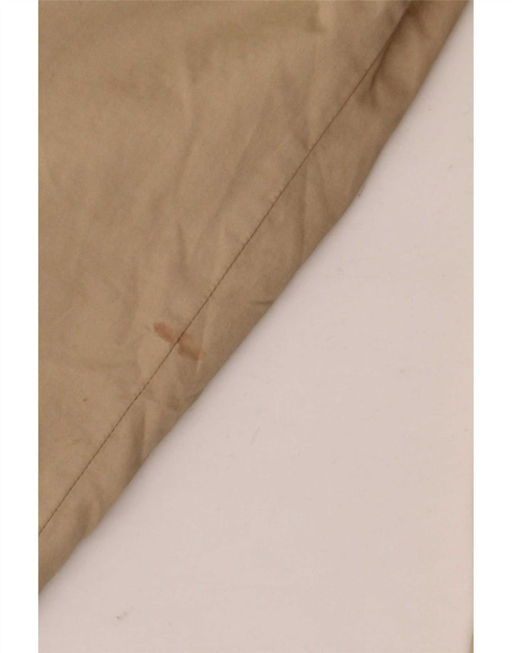 Sisley Damen Trenchcoat IT 44 mittelbeige Baumwolle