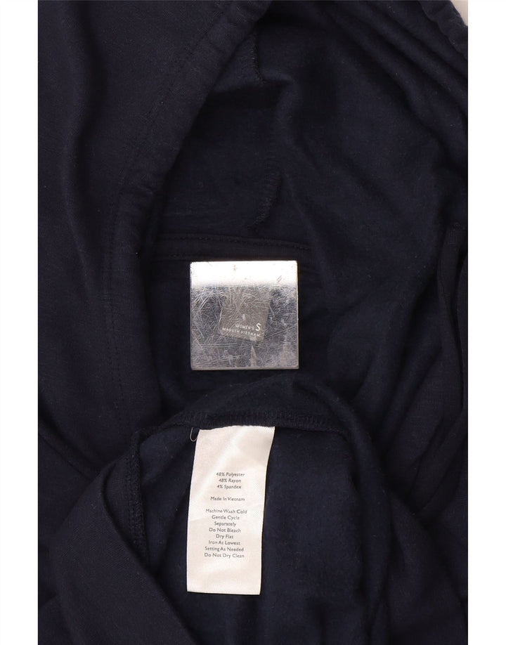 EDDIE BAUER Damen Kapuzenpullover UK 10 Small Marineblau Polyester