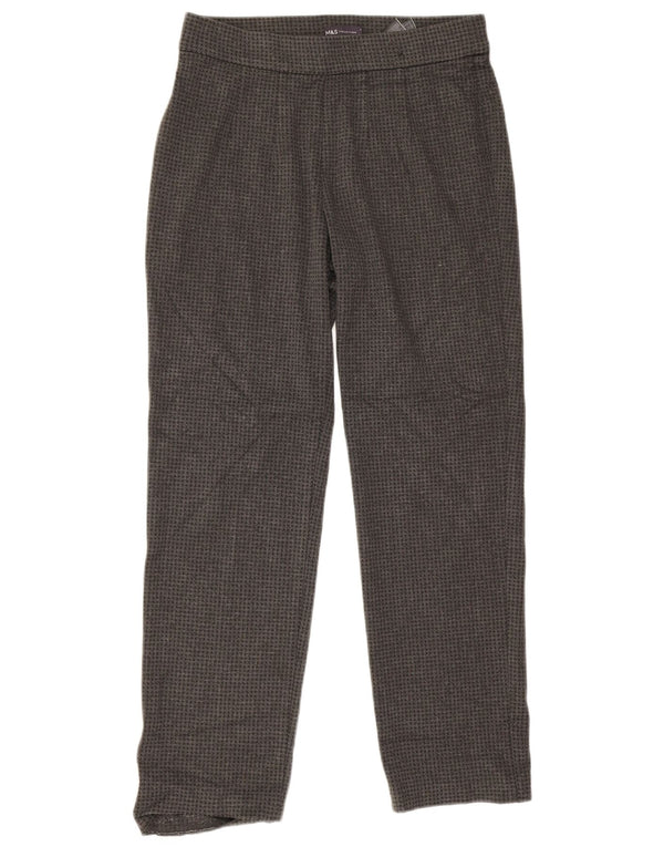 Marks & Spencer Damen Freizeithose UK 12 Medium W30 L28 Grau