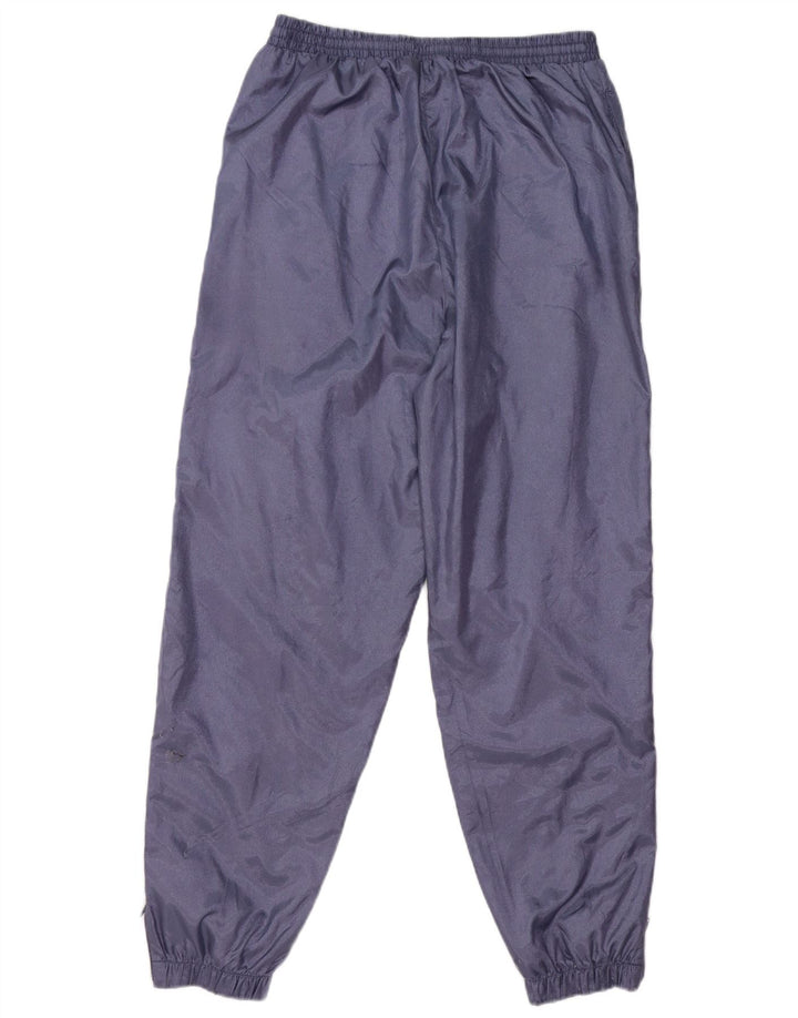 Vintage Herren-Trainingshose, Jogginghose, mittelviolett, Polyamid