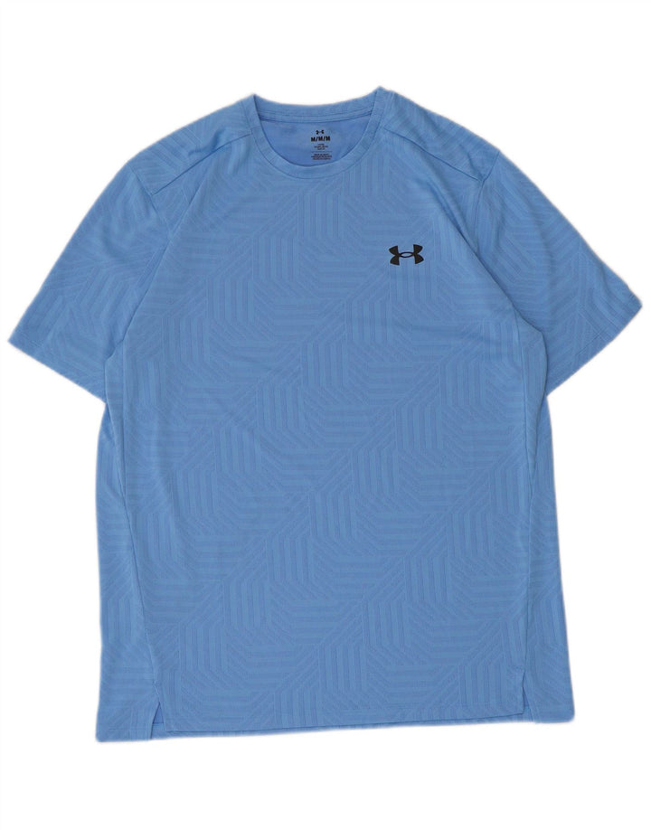 Under Armour Herren T-Shirt Top Mittelblau Geometrisch
