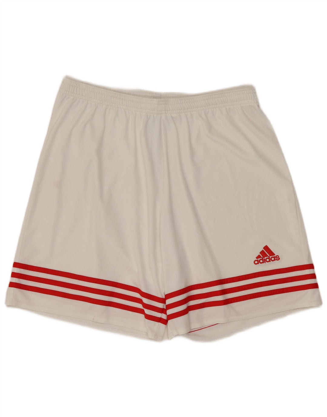 ADIDAS Herren Climalite Sport Shorts Großes weißes Polyester