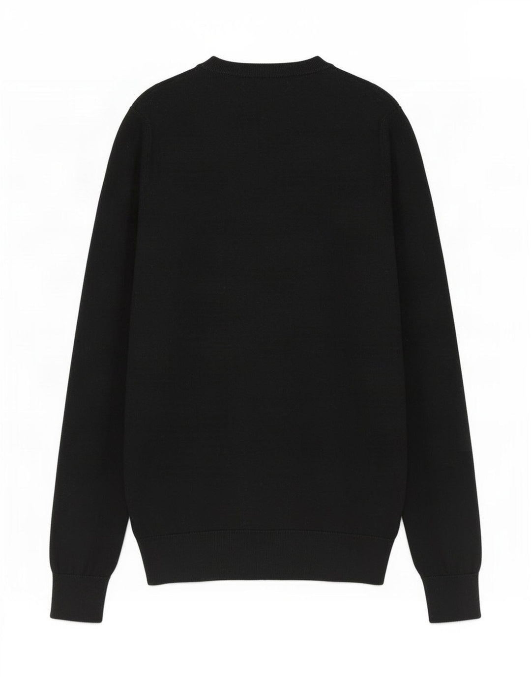 Massimo Dutti Damen-Pullover mit V-Ausschnitt, Gr. 10, Größe S, Schwarz