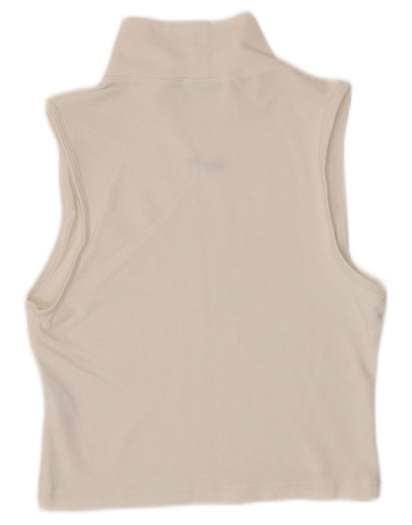 Nike Damen Crop Vest Top UK 4 XS Weiß