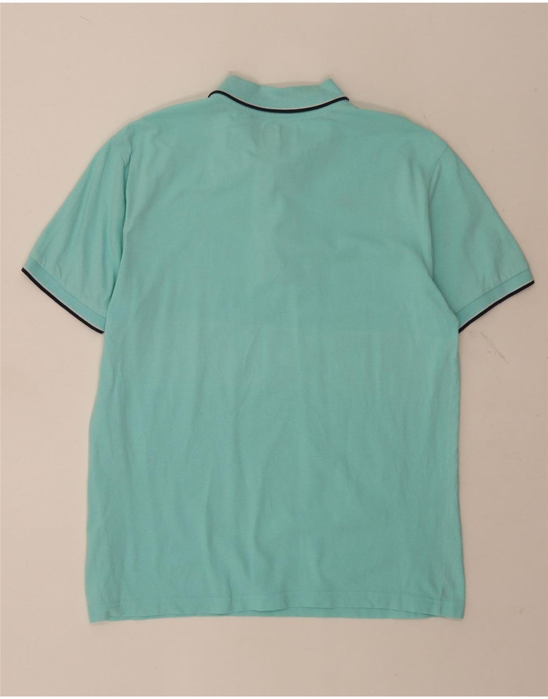 Kappa Herren Poloshirt XL Türkis Baumwolle