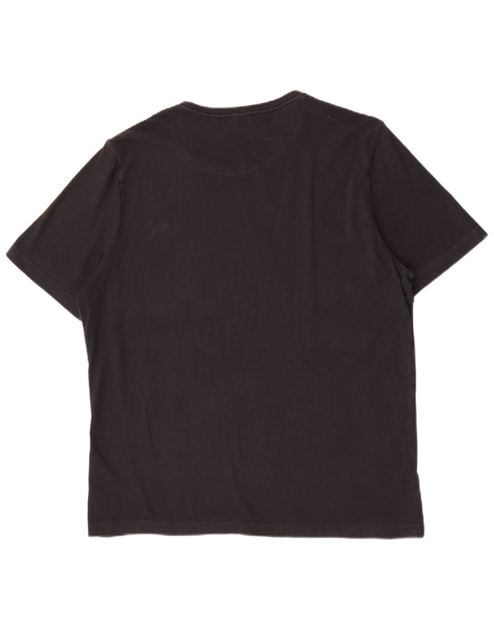 Puma Herren T-Shirt Top XL Schwarz Baumwolle