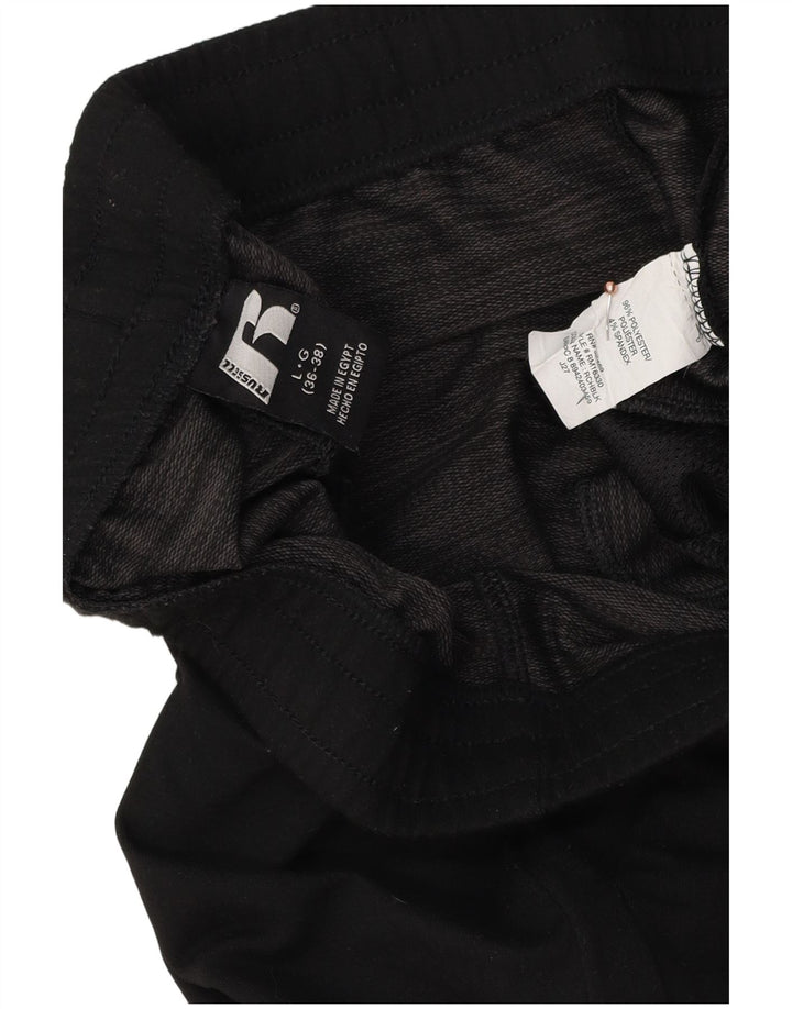 RUSSELL ATHLETIC Herren-Trainingshose, Jogginghose, Größe L, Schwarz, Polyester