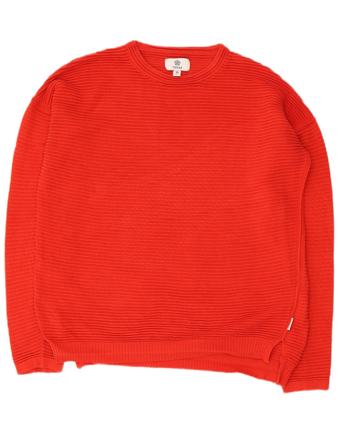 Tog 24 Damen-Pullover mit Rundhalsausschnitt, UK 10, Größe S, Rot