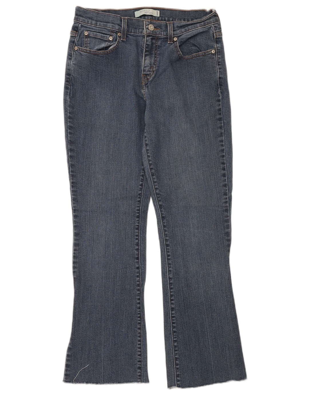 Levi's Damen 515 Bootcut Jeans US 8 Medium W28 L30 Blaue Baumwolle