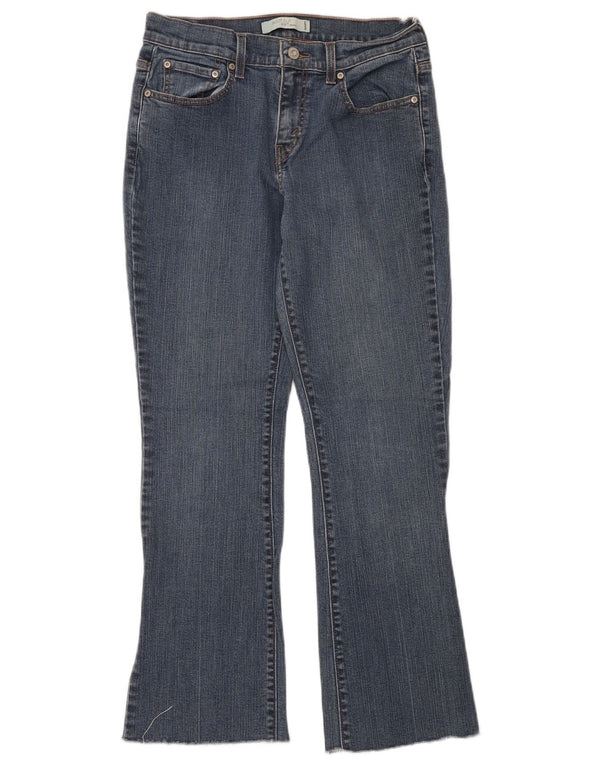 Levi's Damen 515 Bootcut Jeans US 8 Medium W28 L30 Blaue Baumwolle