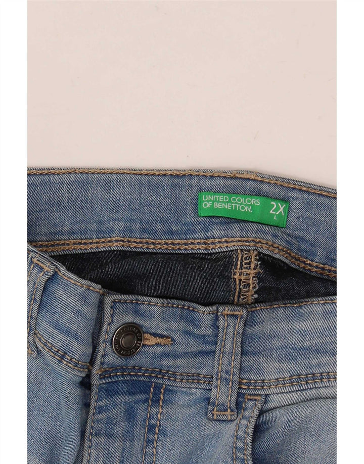 Benetton Slim-Jeans für Jungen, 11–12 Jahre, W28, L27, Blau