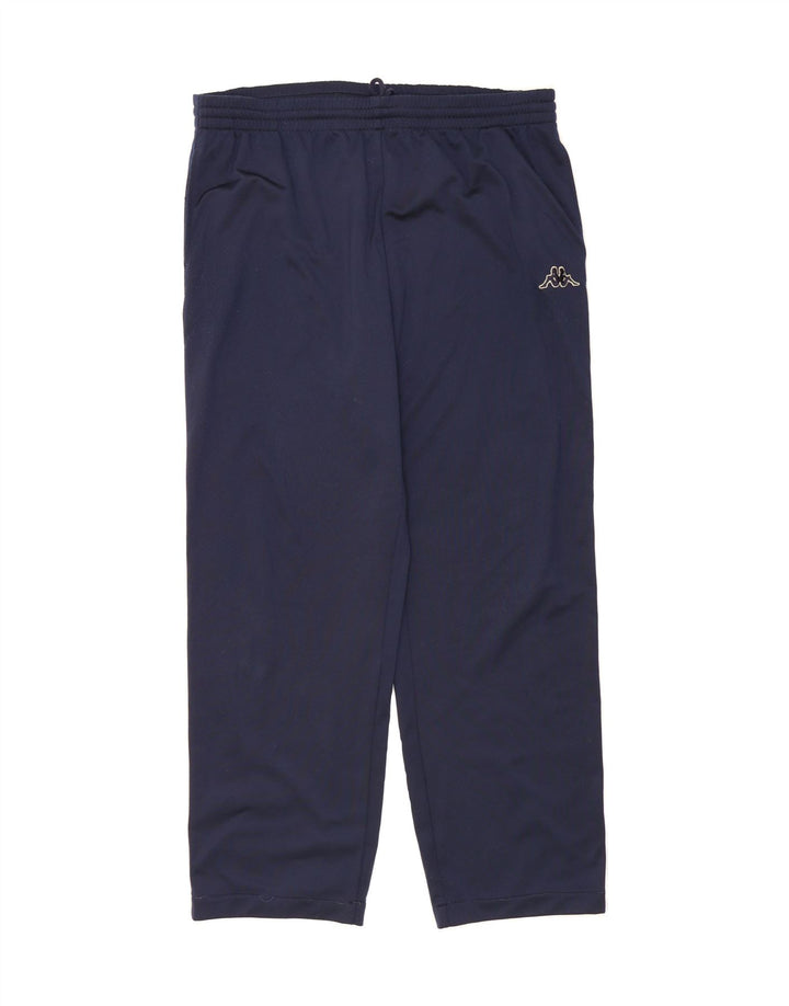 KAPPA Mens Tracksuit Trousers XL  Navy Blue Polyester Vintage Kappa and Second-Hand Kappa from Messina Hembry 