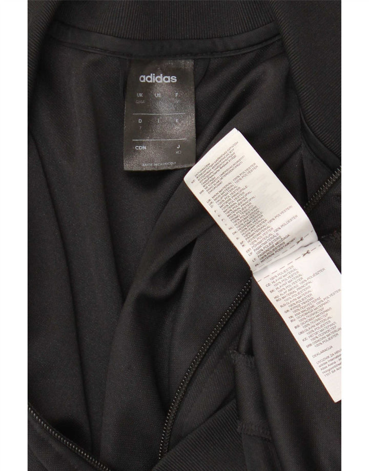 Adidas Herren Trainingsanzug Top Jacke UK 42/44 Large Schwarz Polyester