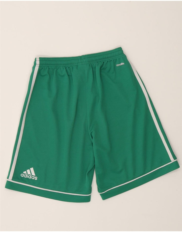 Adidas Herren Climalite Sport Shorts Small Grün Polyester