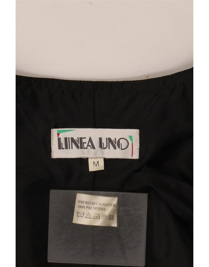 Vintage Herrenweste, mittelgroß, mehrfarbig, florales Polyester