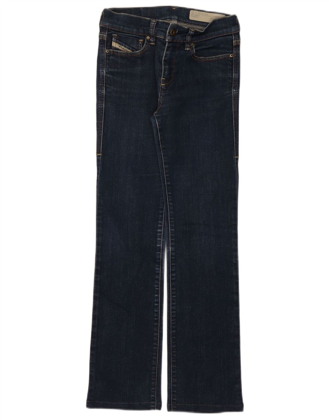 Diesel Damen Bootzee-St Regular Slim Bootcut Jeans W23 L27 Marineblau