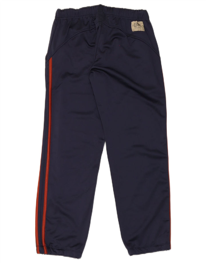 Leone Herren-Trainingshose, Jogginghose, klein, marineblau, Polyester
